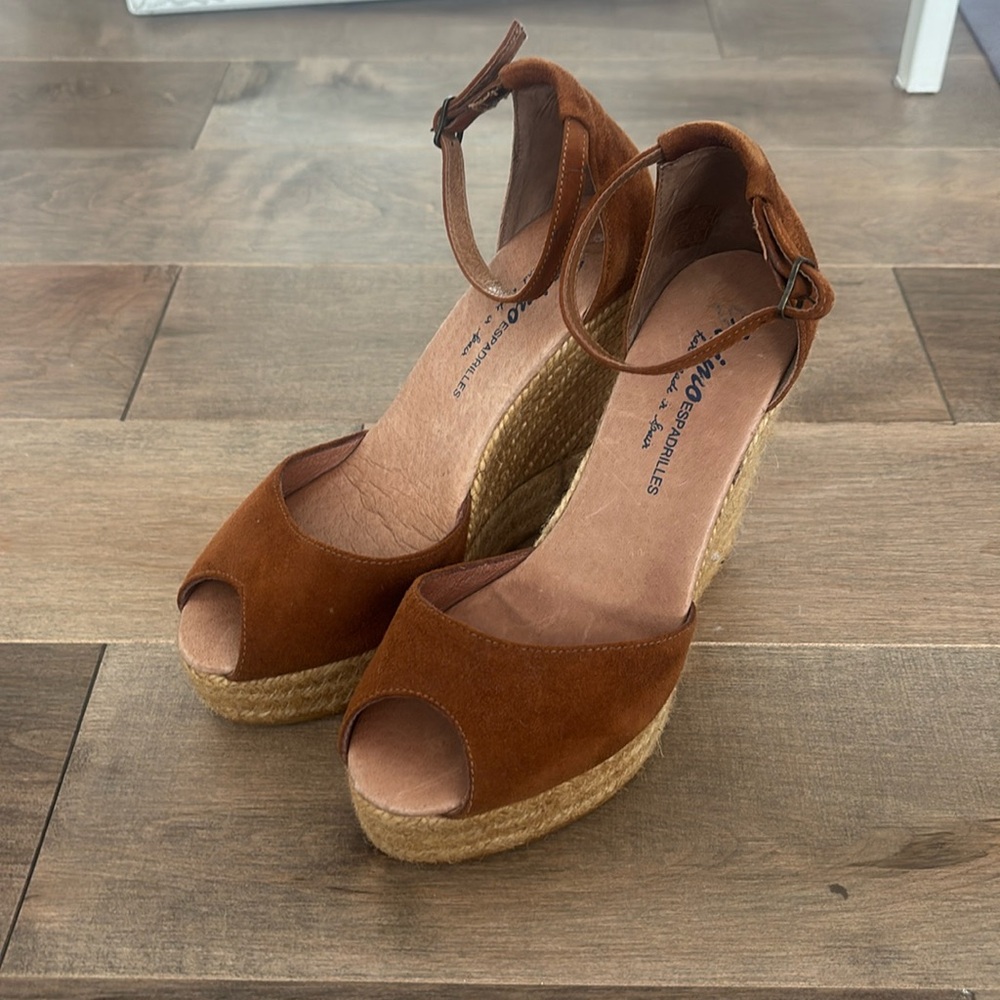 Tan and Rope Detail Gaimo Espadrilles
